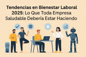 Tendencias en bienestar laboral 2025 aplicadas en empresas saludables