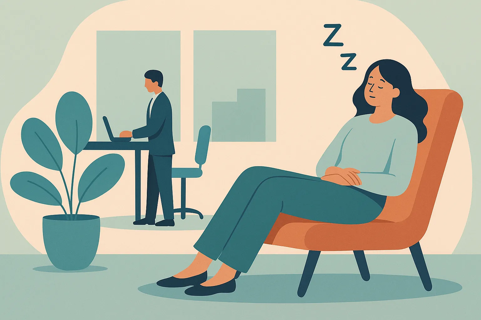 habitos descanso sueno productividad empresa